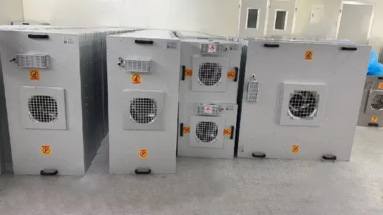 H14 HEPA Cleanroom Computer Control Fan Filter Unit