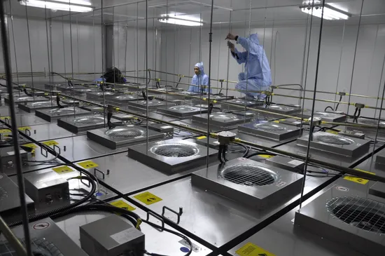 H14 HEPA Cleanroom Computer Control Fan Filter Unit