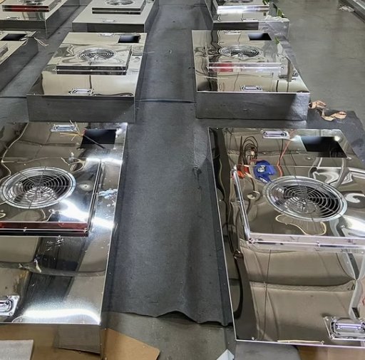 Cleanroom HEPA Laminar Flow Fan Filter Unit